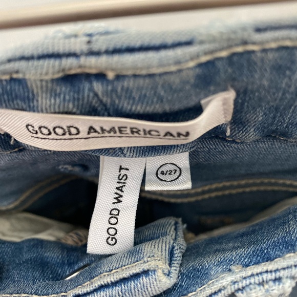 Good American Good Waist Jeans • size 4 / 27 - Picture 3 of 12
